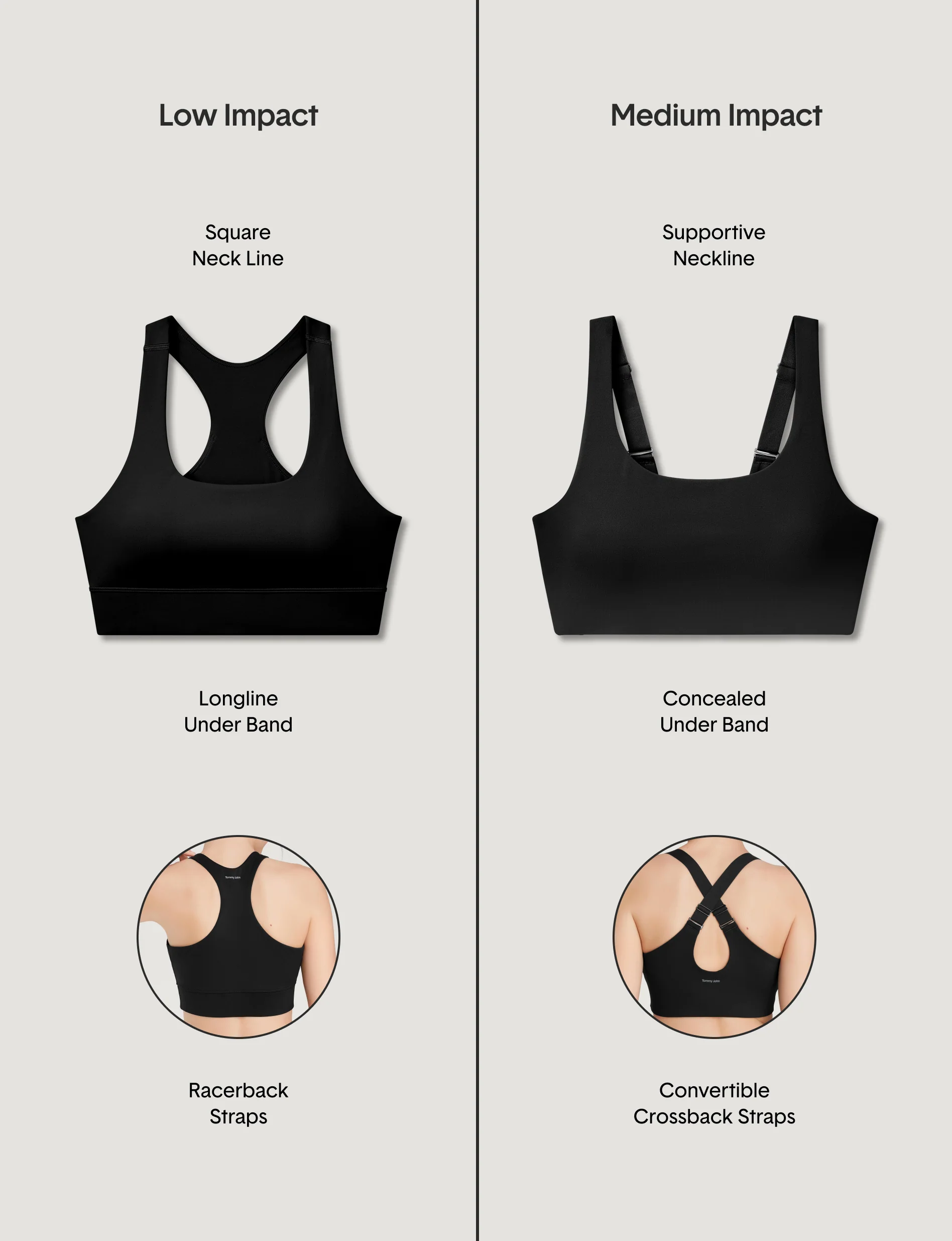 Medium Impact Adjustable Sports Bra - Image 18