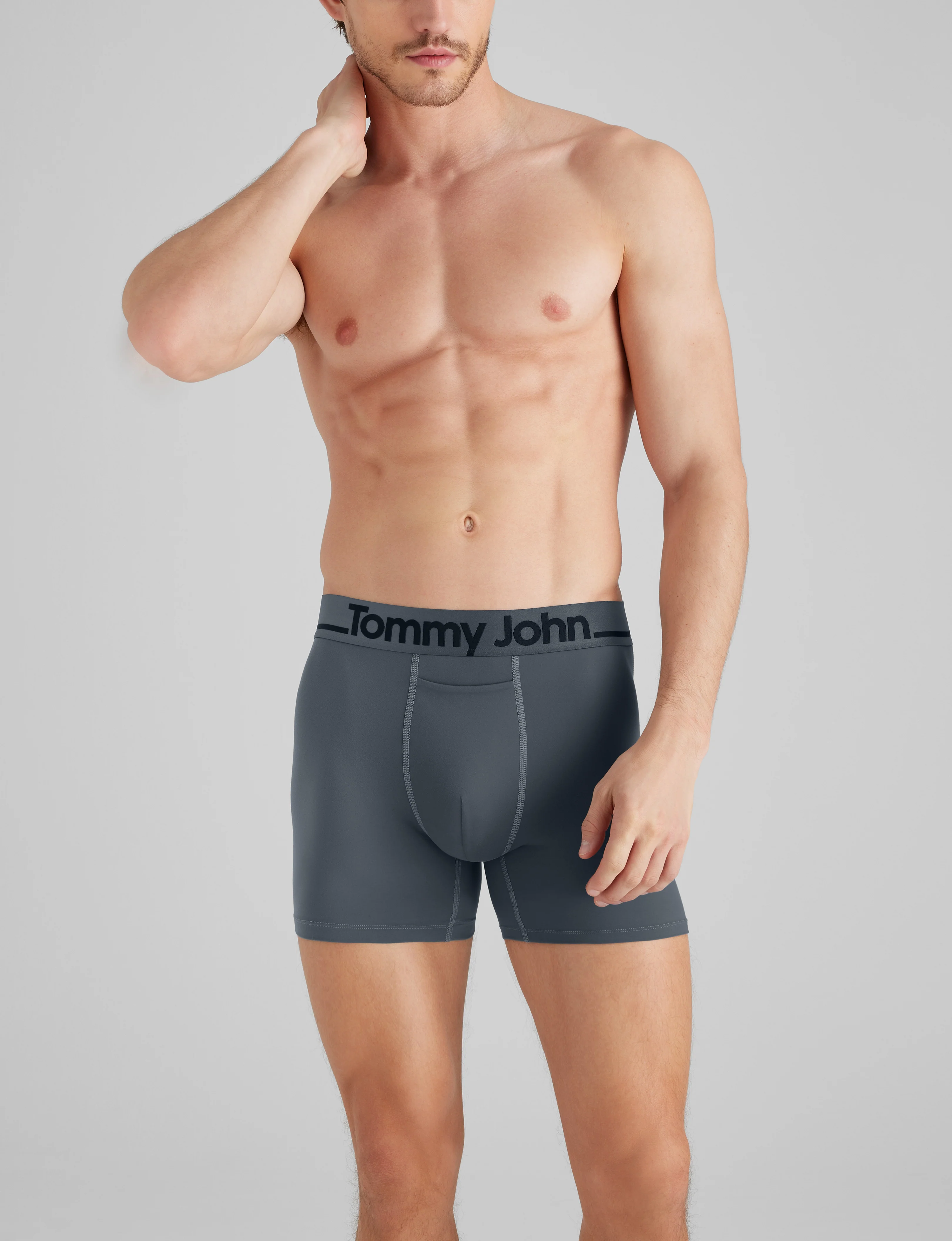 Active Combo Mid-Length Boxer Brief 6" (3-Pack) - Image 2