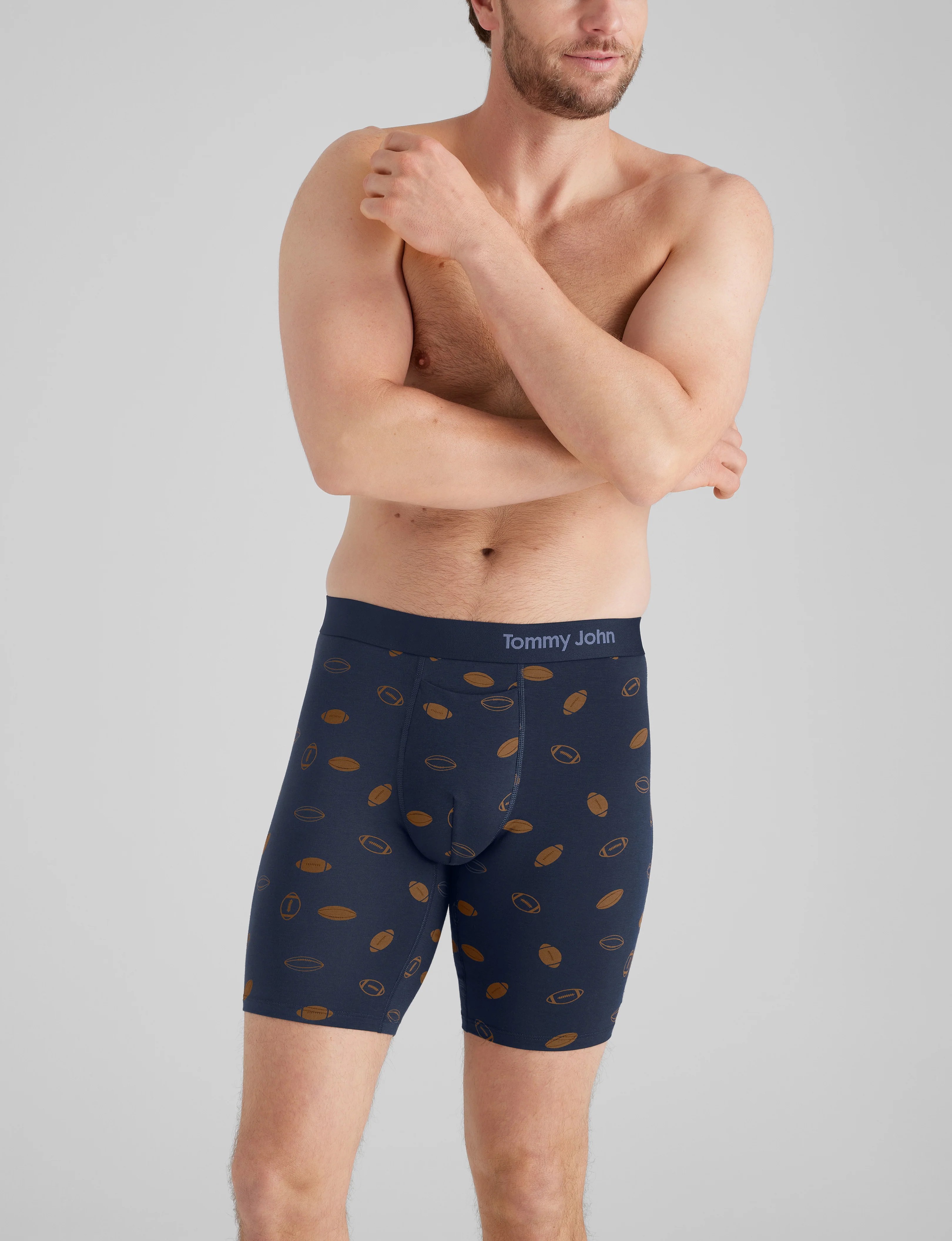 Cool Cotton Boxer Brief 8" (3-Pack) - Image 32