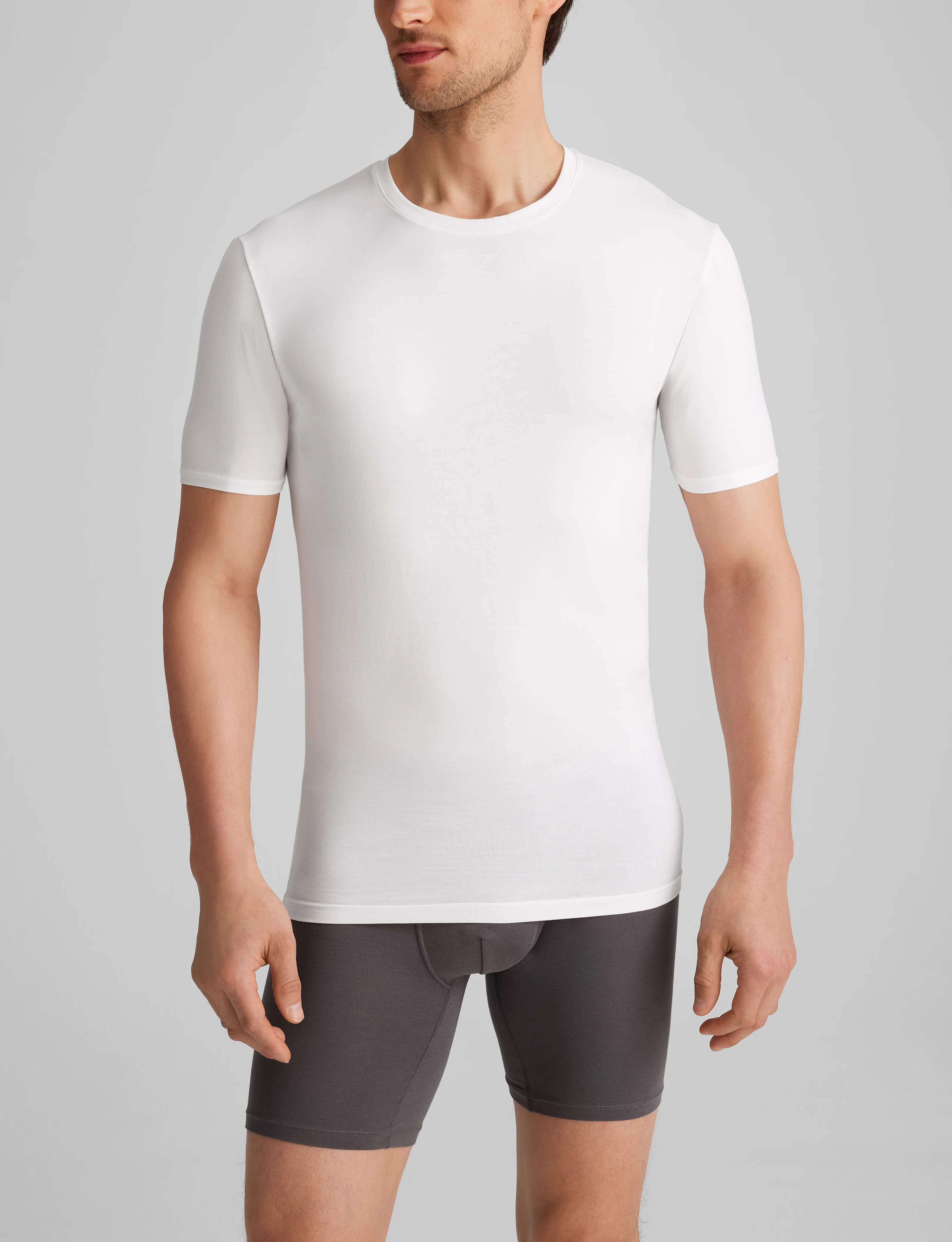 Cool Cotton Crew Neck Stay-Tucked Undershirt (6-Pack) - Image 7