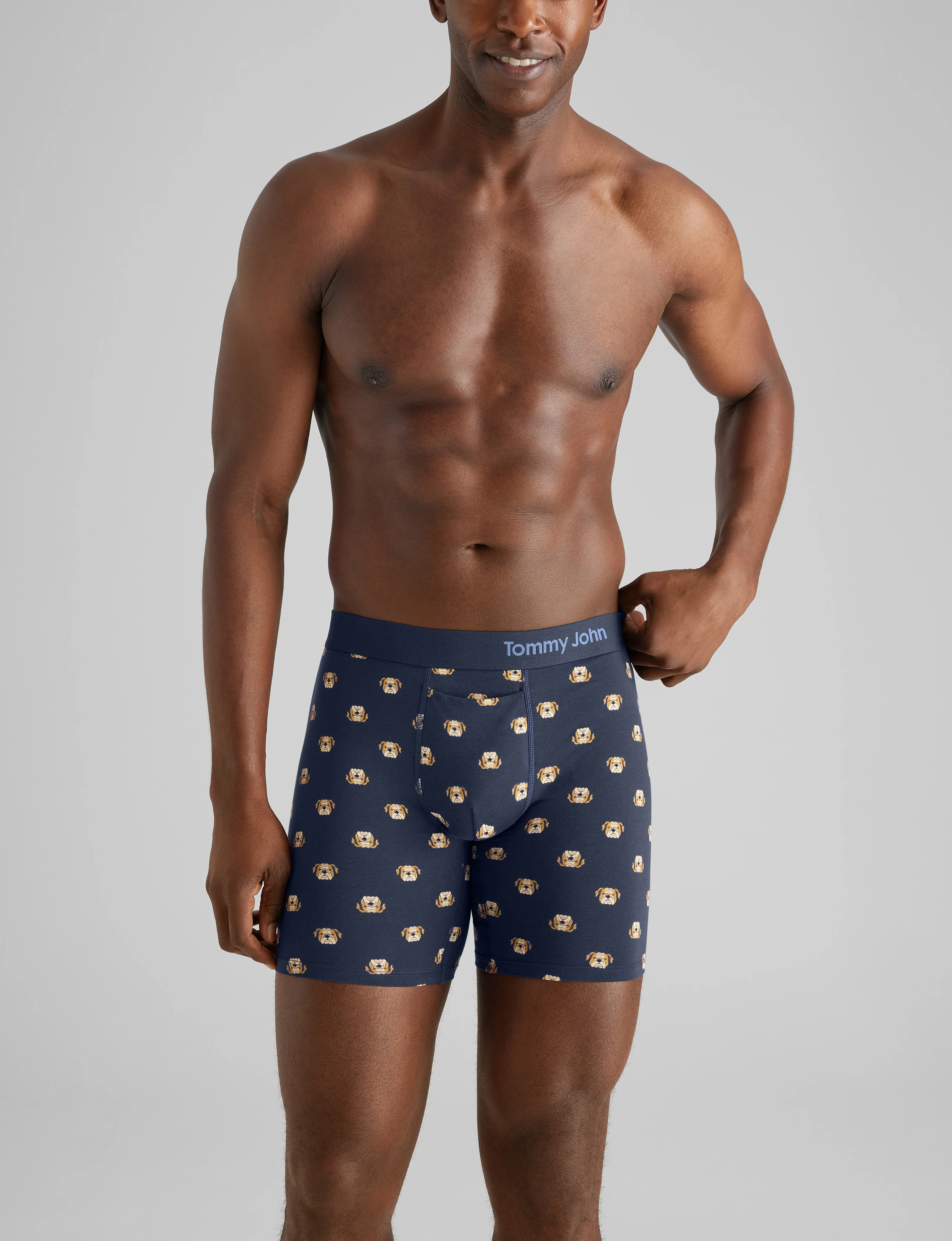 Cool Cotton Mid-Length Boxer Brief 6" - Image 34