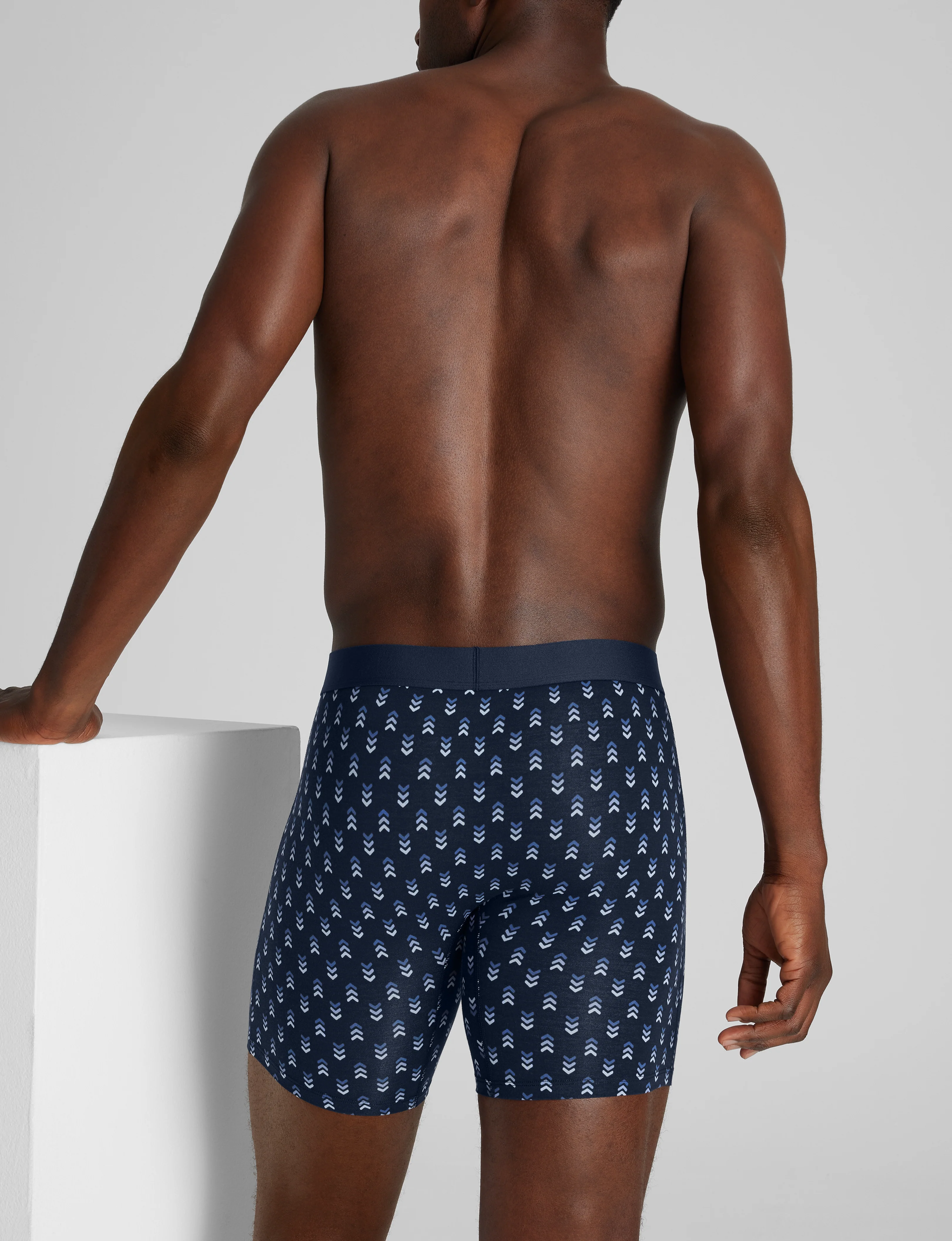 Cool Cotton Mid-Length Boxer Brief 6" (6-Pack) - Image 20