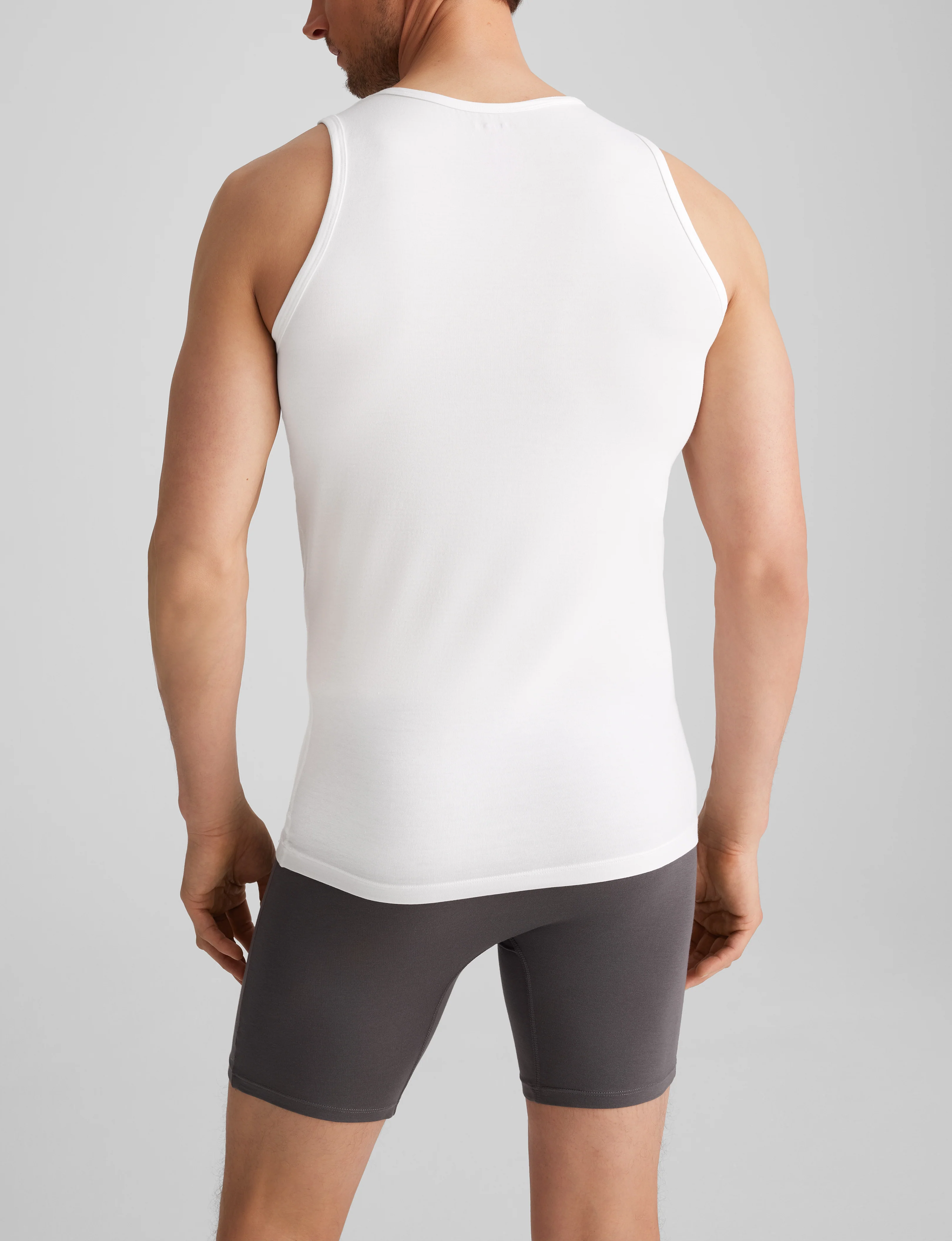 Cool Cotton Tank Stay-Tucked Undershirt - Image 6