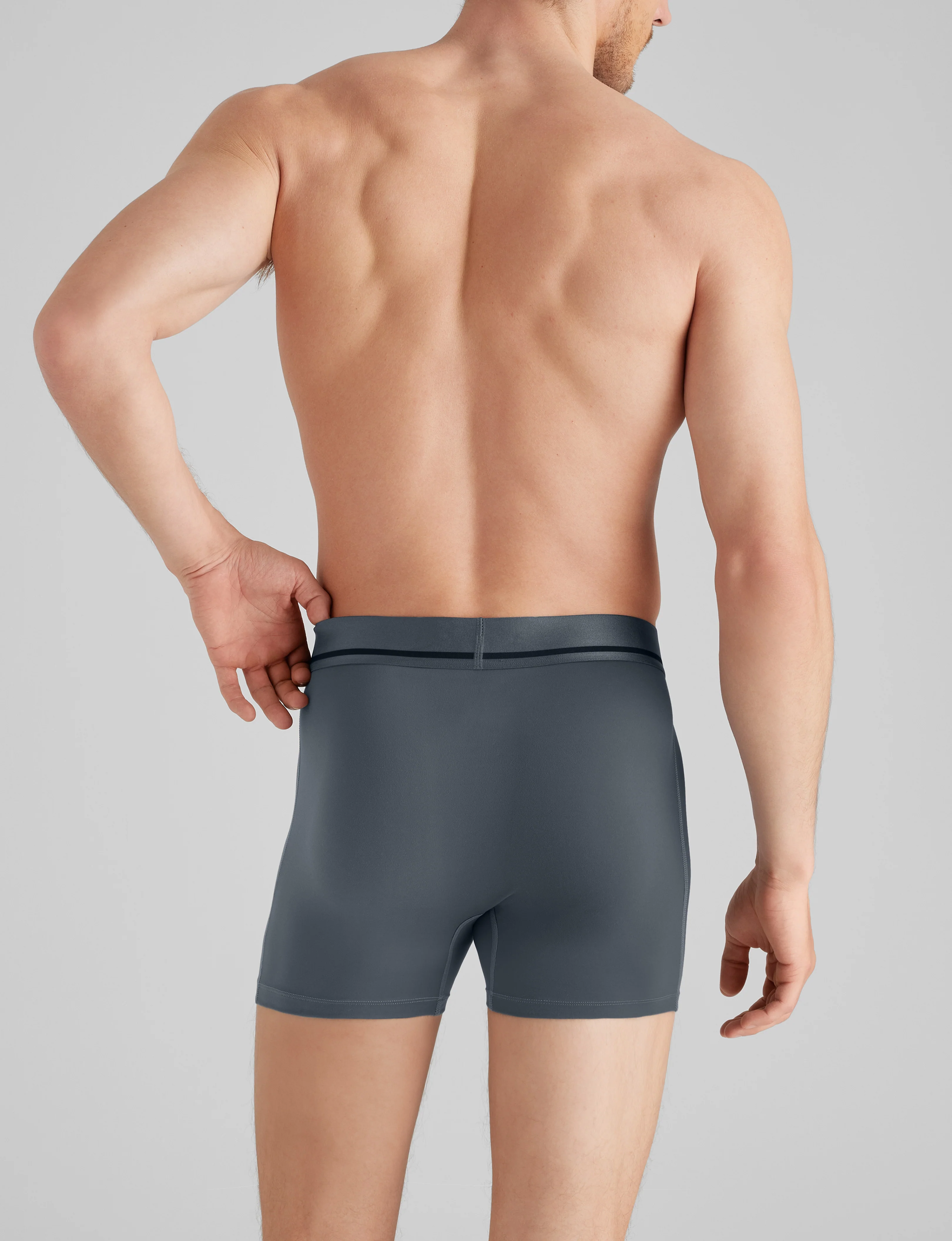 DriComfort® Mid-Length Boxer Brief 6" (6-Pack) - Image 3