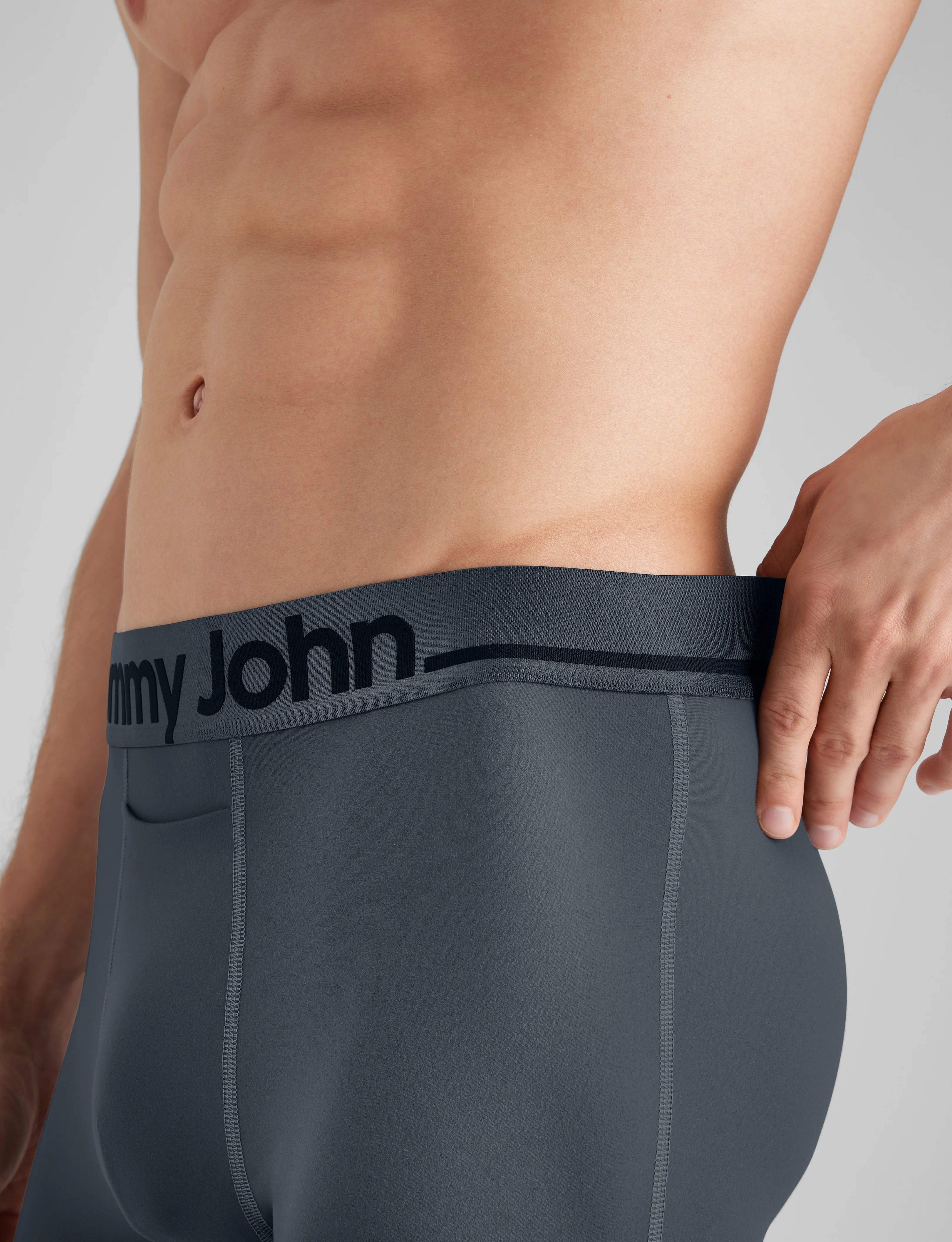 DriComfort® Mid-Length Boxer Brief 6" - Image 9