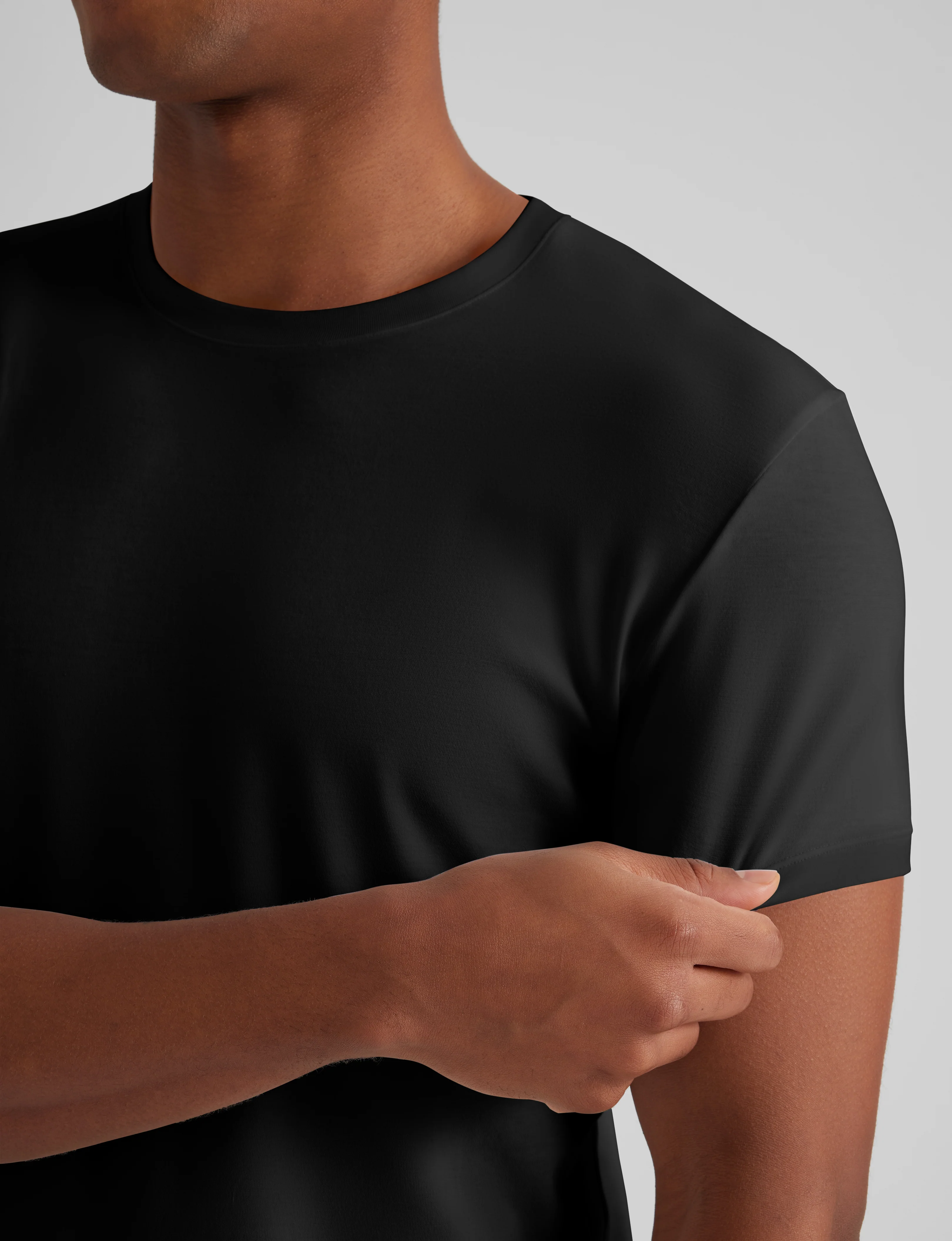 Second Skin Crew Neck Modern Fit Undershirt (3-Pack) - Image 8