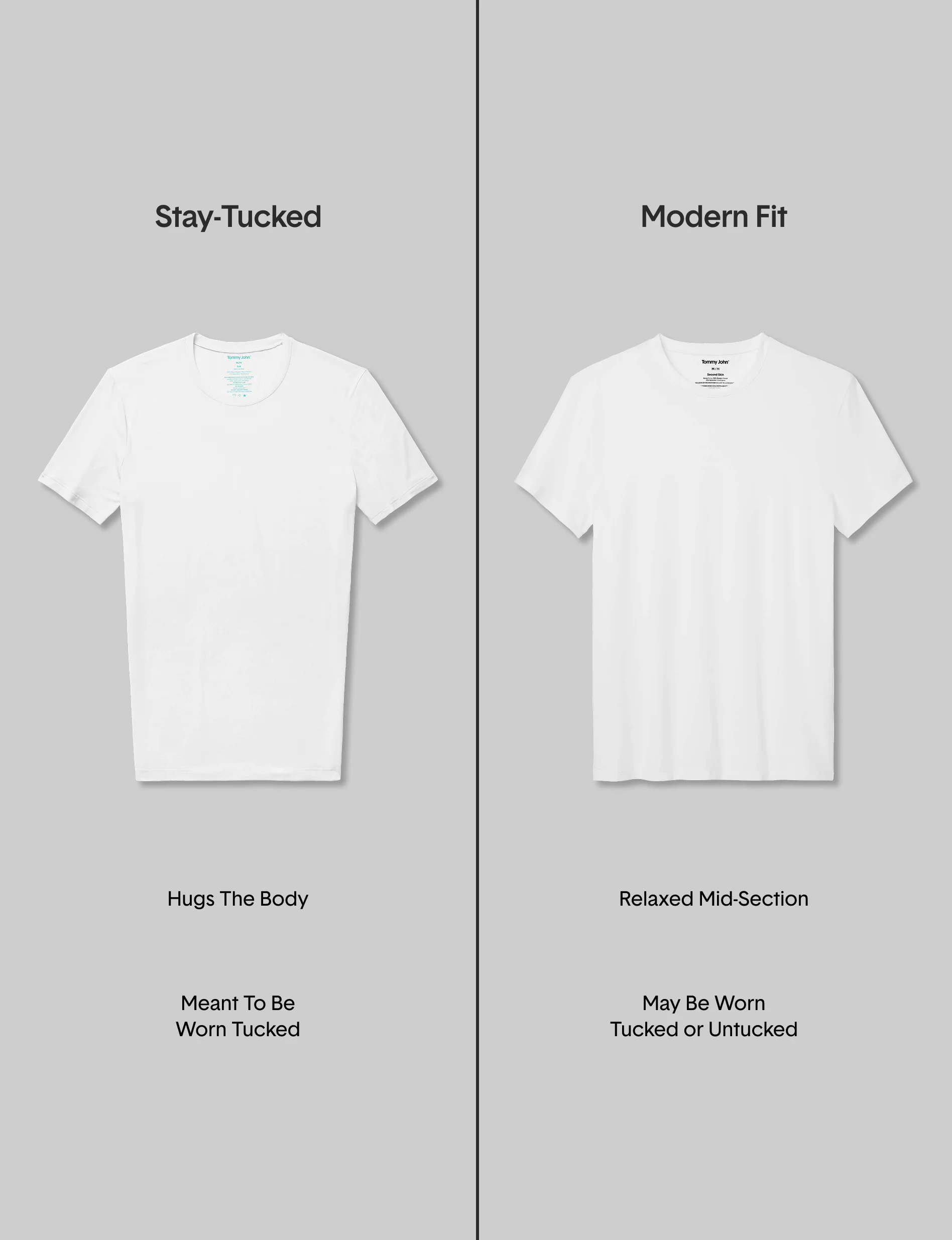 Second Skin Crew Neck Modern Fit Undershirt - Image 9