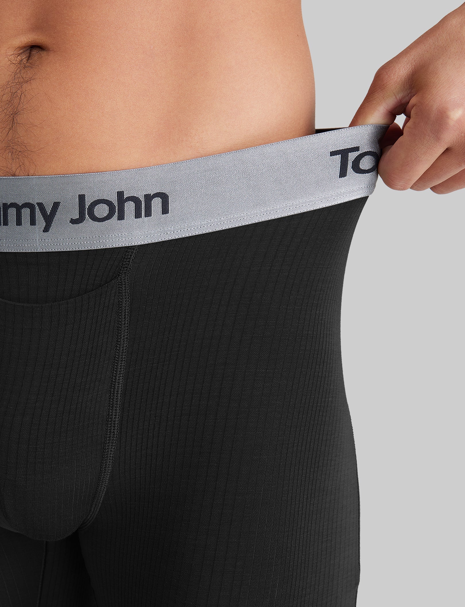 Second Skin Luxe Rib Boxer Brief 8" - Image 11