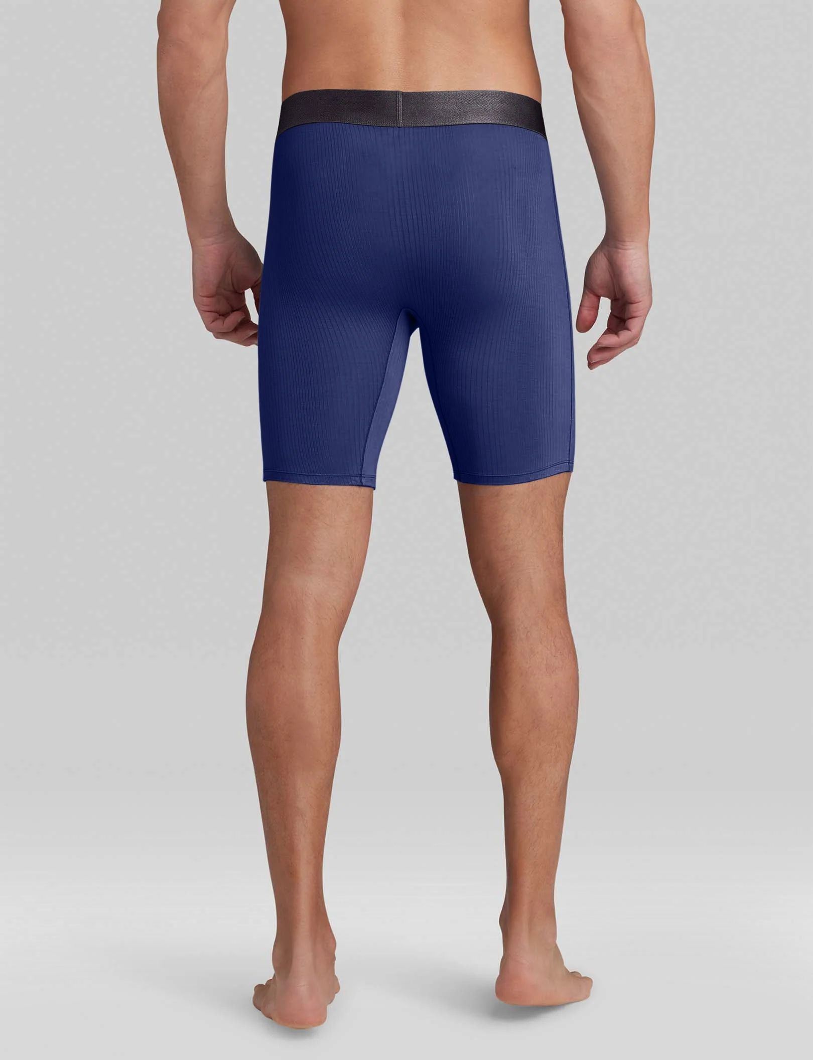 Second Skin Luxe Rib Boxer Brief 8" - Image 35