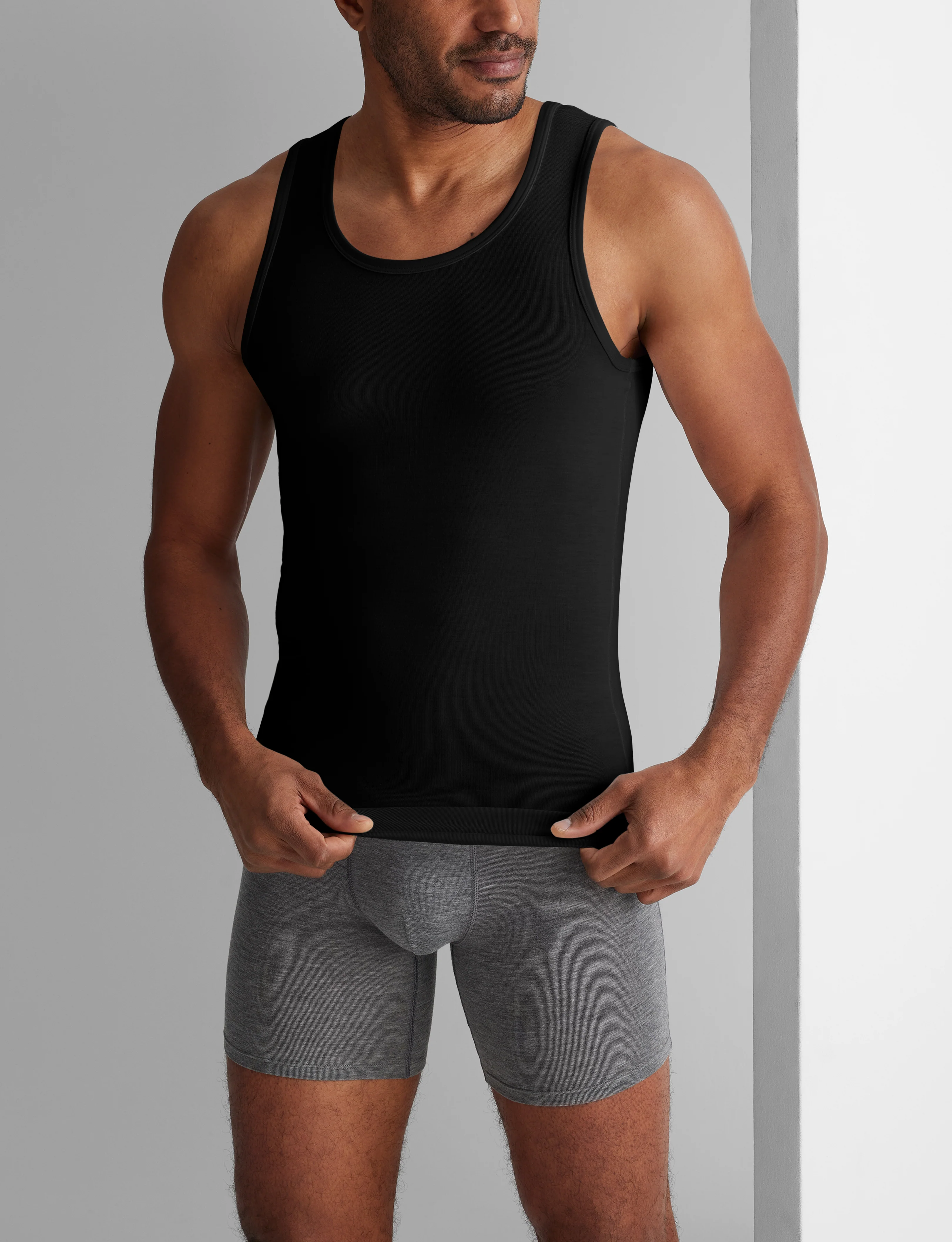 Second Skin Tank Stay-Tucked Undershirt (6-Pack) - Image 3