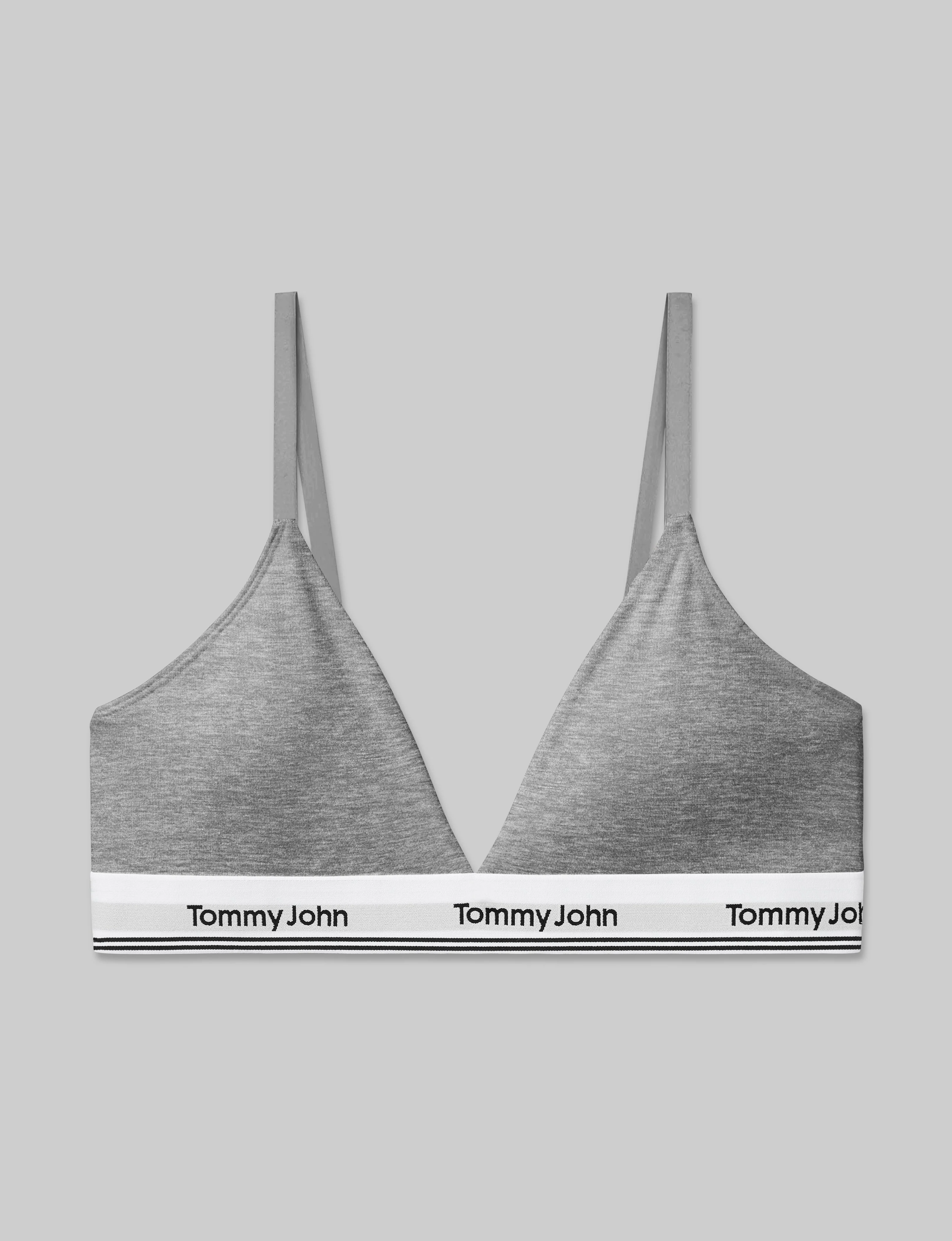 Signature Cotton Triangle Bralette - Image 24