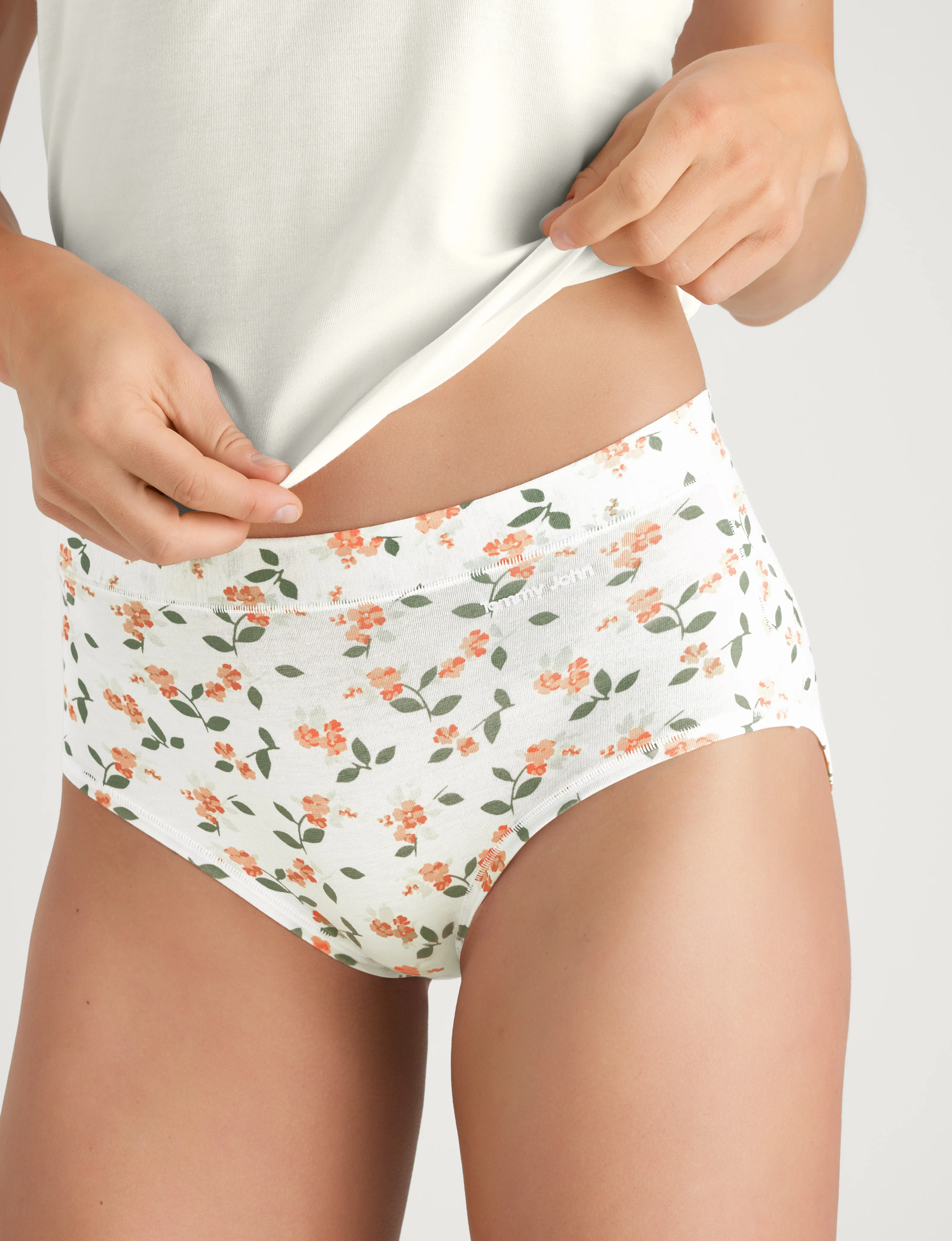 Women's Cool Cotton High Rise Brief - Image 47