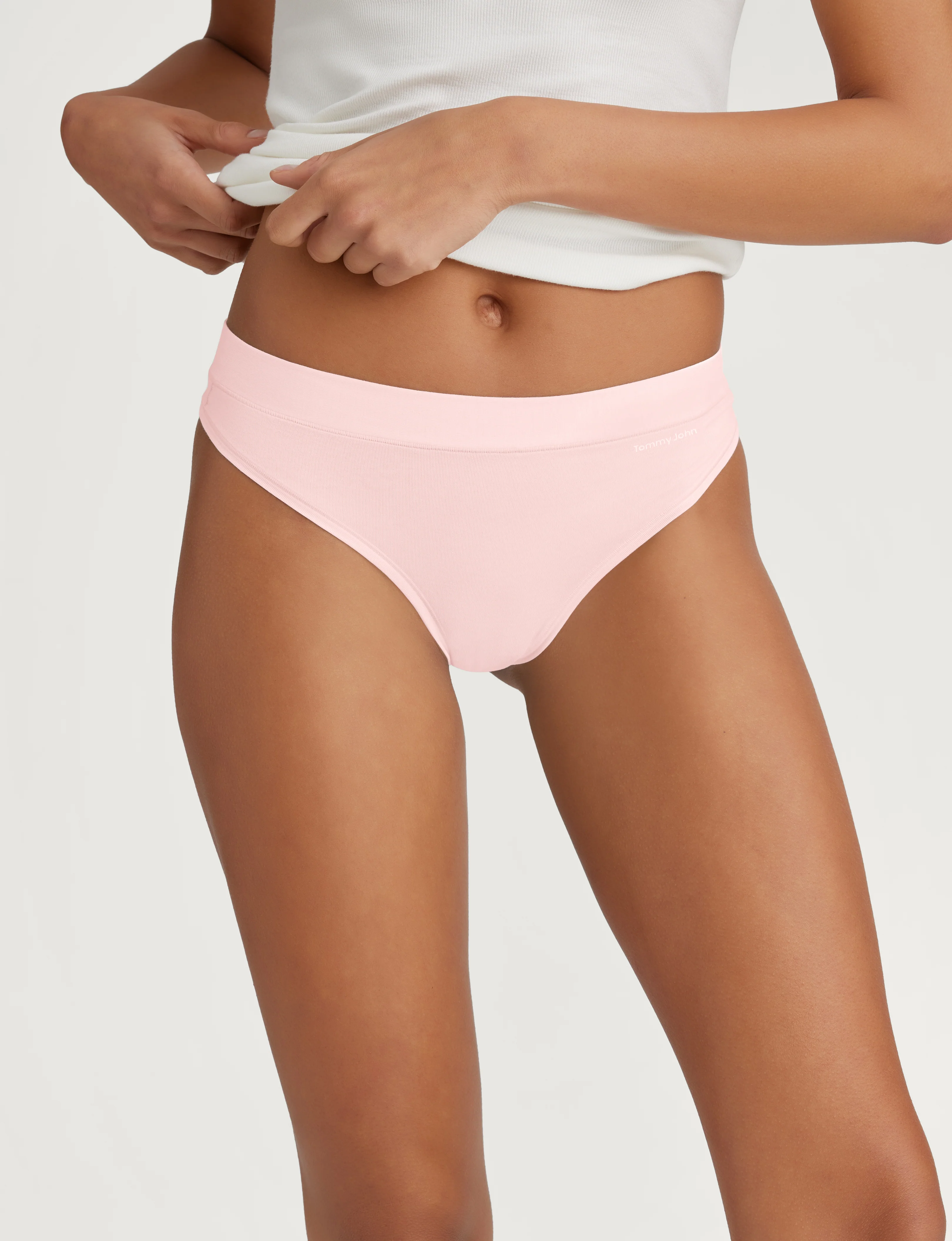 Women's Cool Cotton Thong (3-Pack) - Image 19