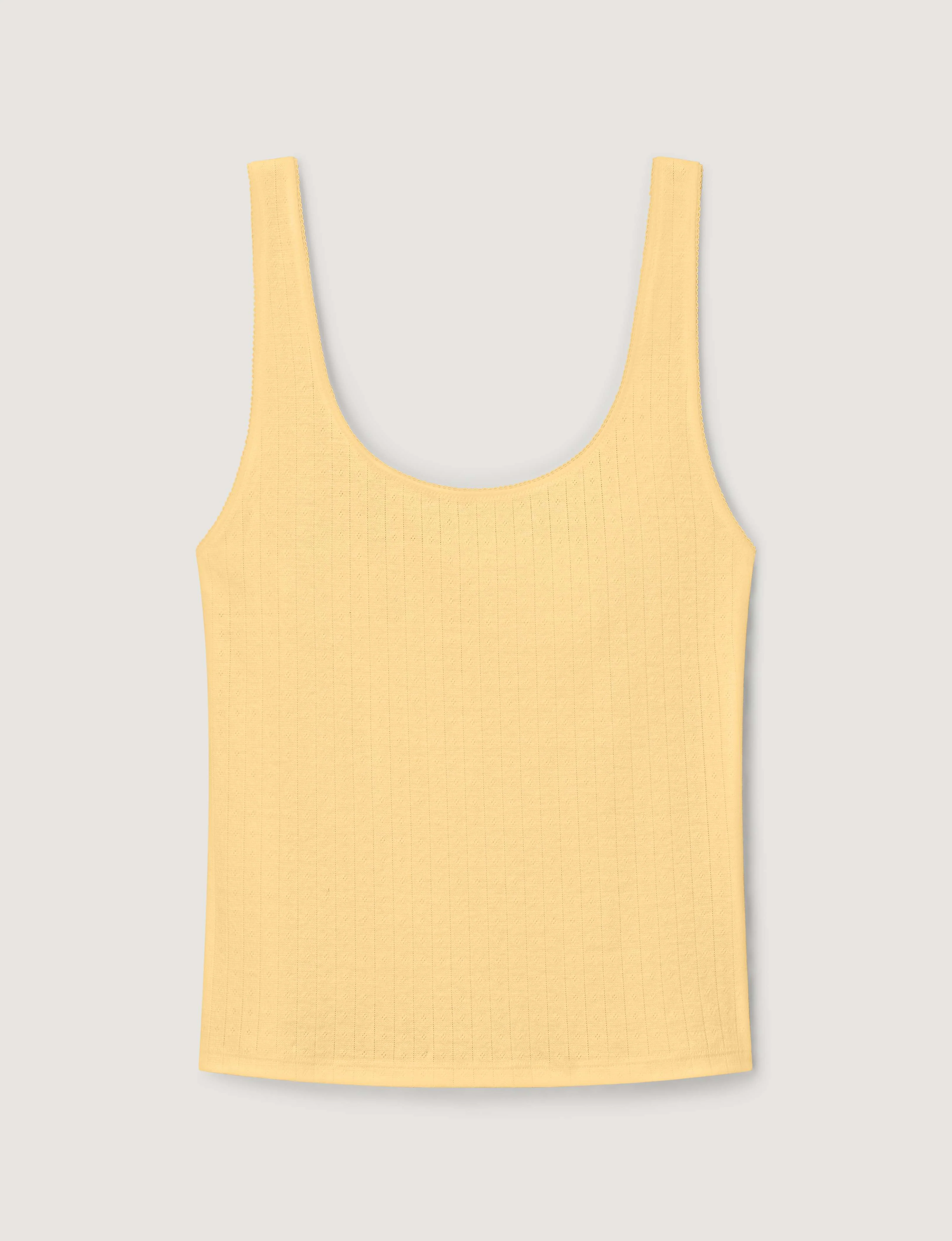 Women's Cotton Pointelle Rib Tank - Image 12