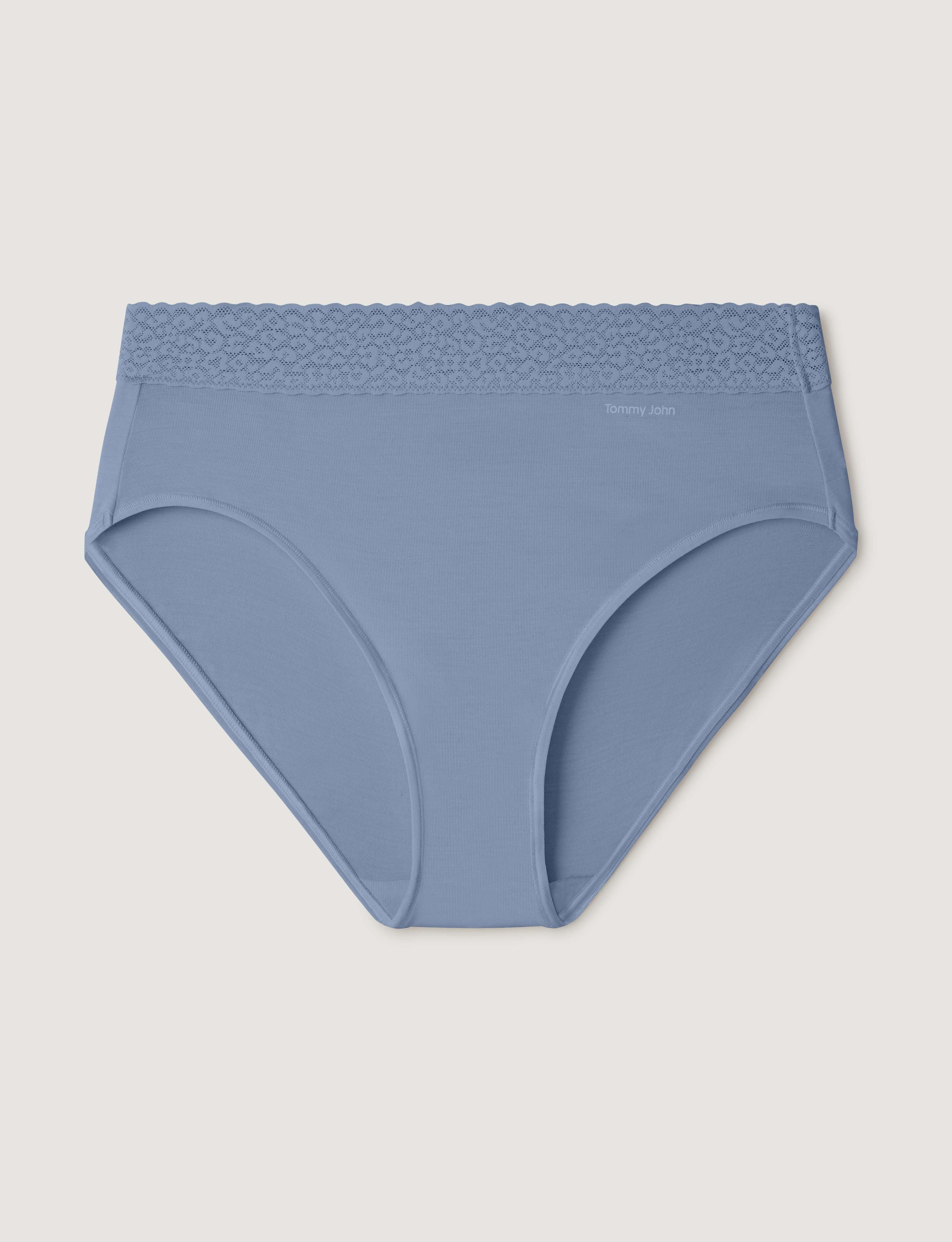 Women's Second Skin High Rise Brief, Lace Waist - Image 18