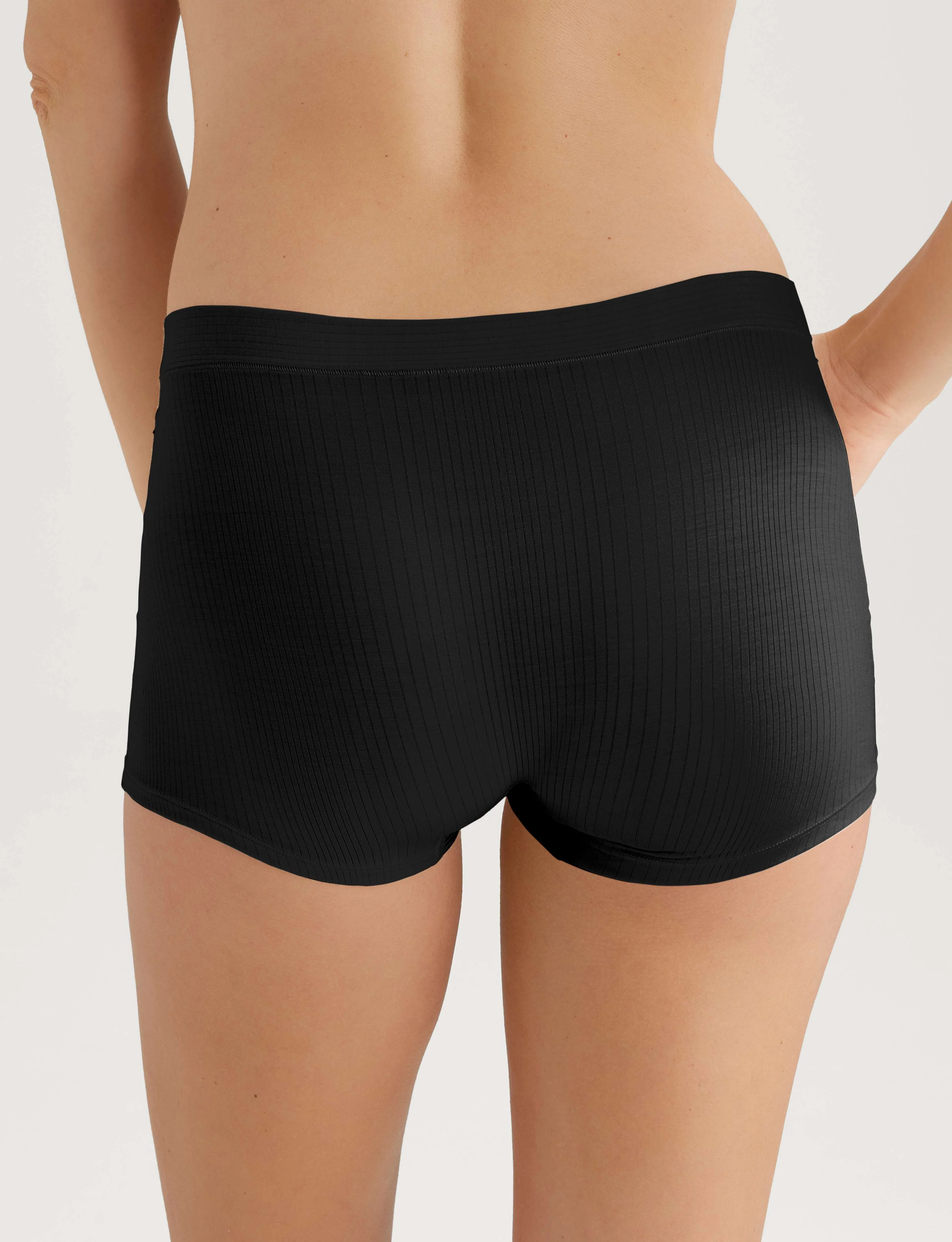 Women's Second Skin Luxe Rib Boyshort (5-Pack) - Image 14