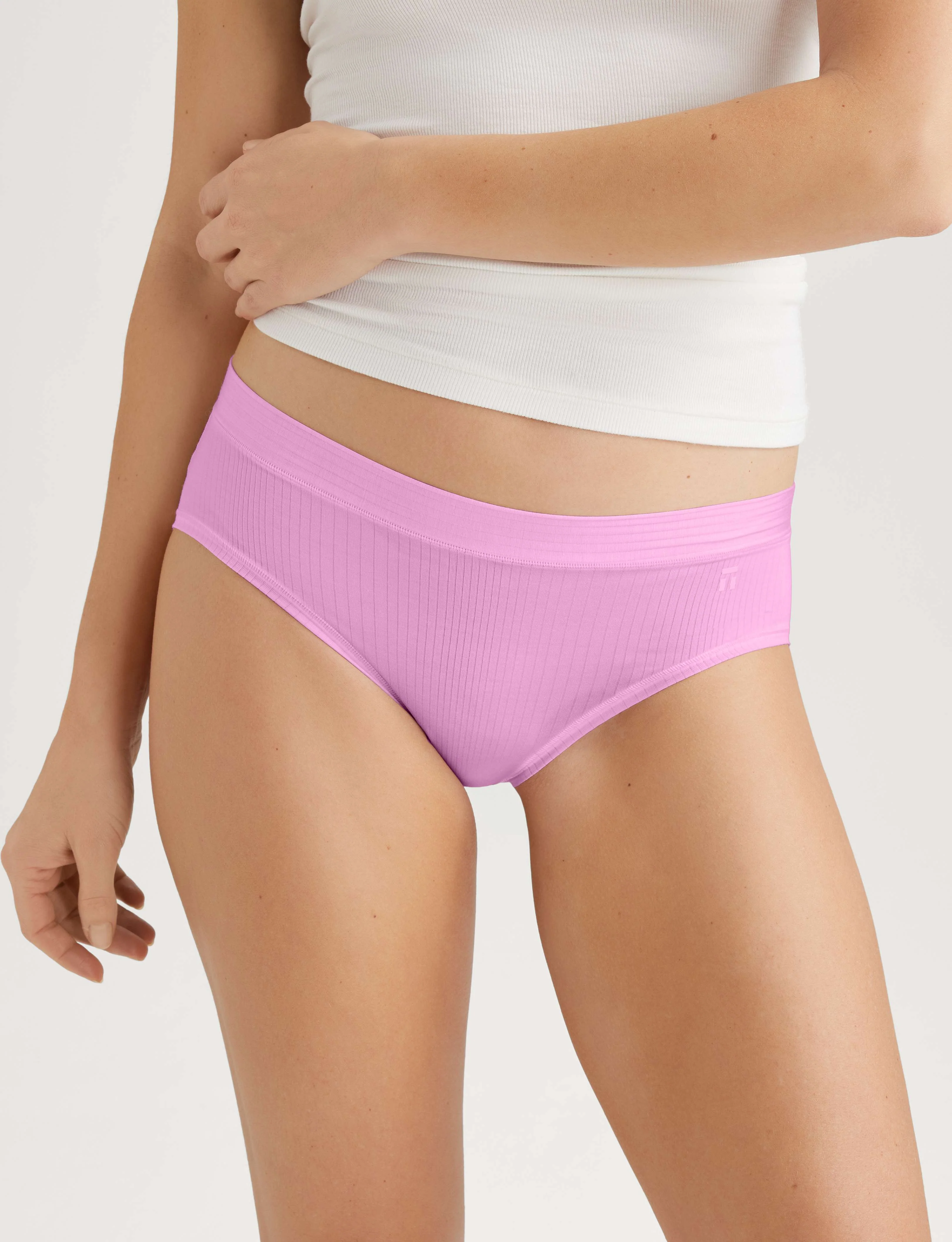 Women's Second Skin Luxe Rib Brief - Image 15