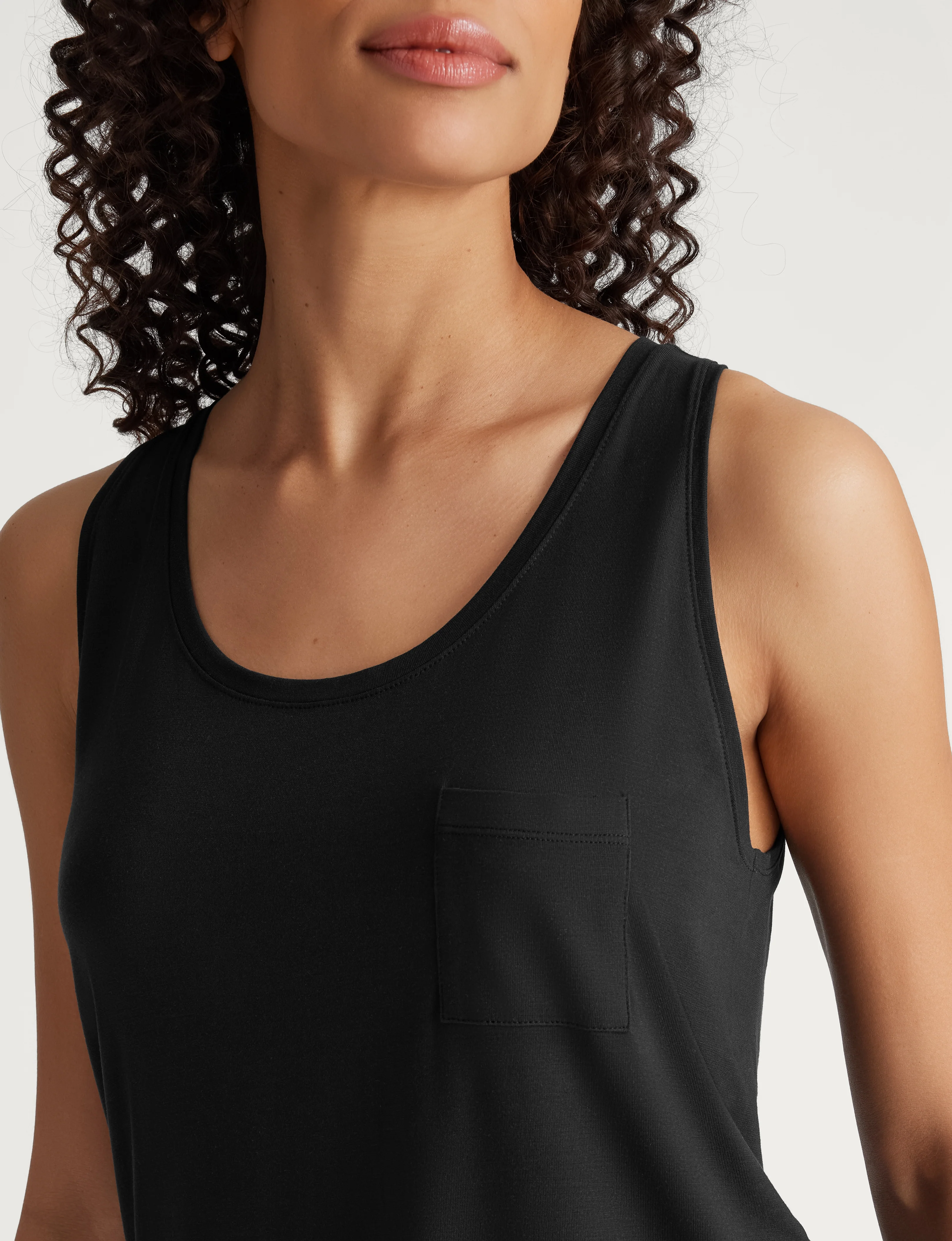 Women's Second Skin Sleep Pocket Tank & Short Set - Image 15