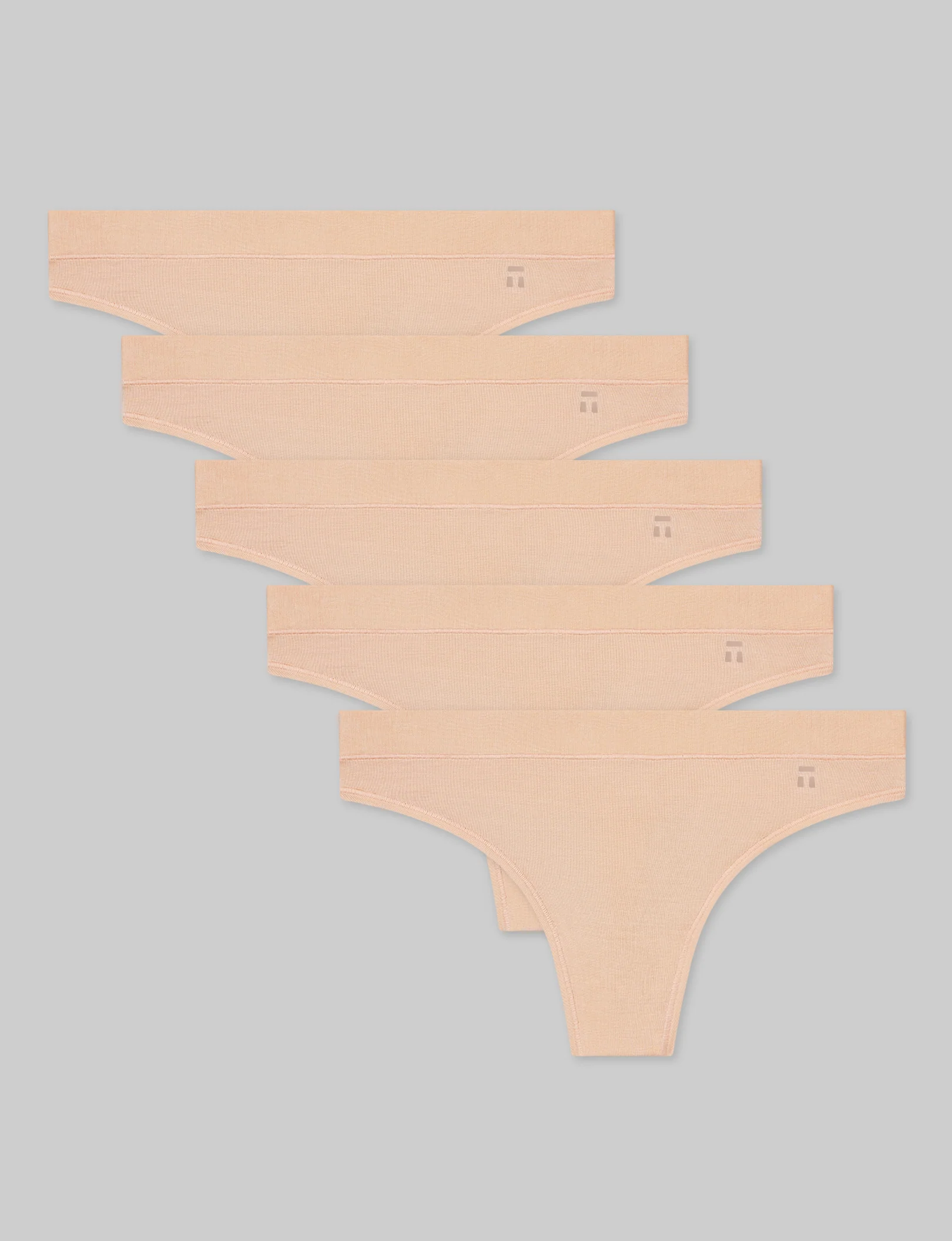 Women's Second Skin Thong (5-Pack) - Image 7