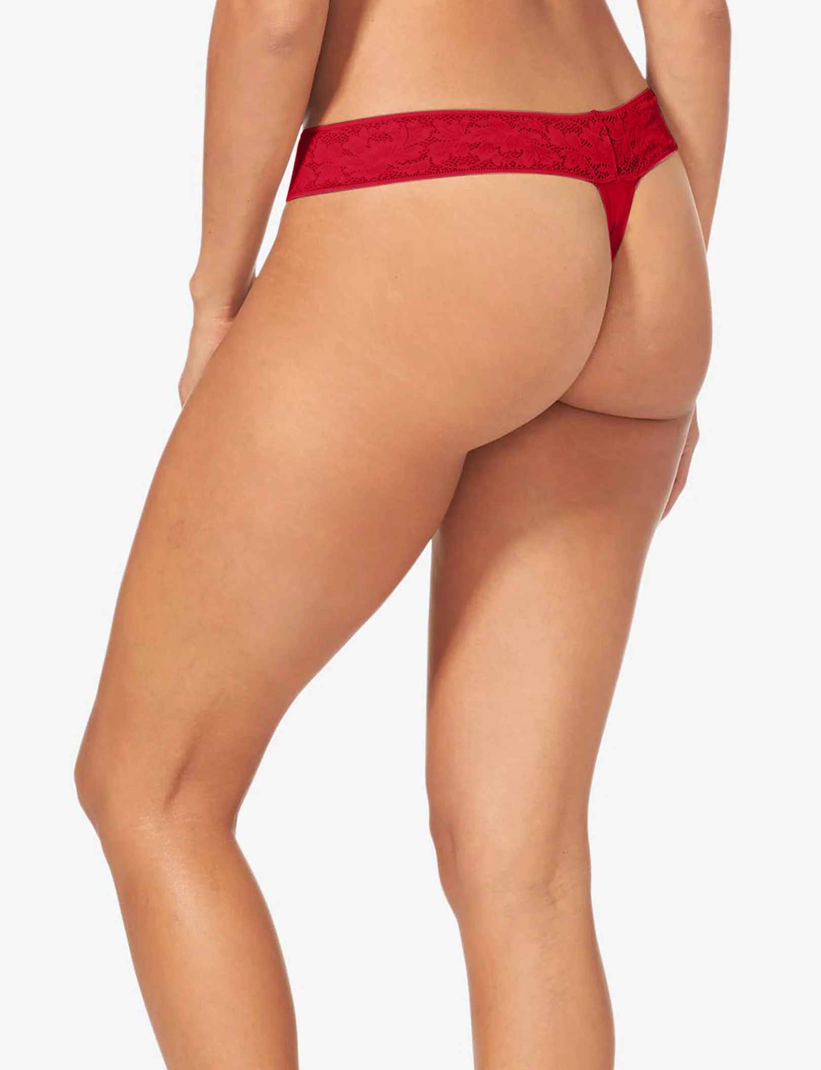 Women's Second Skin Thong, Lace Waist - Image 124