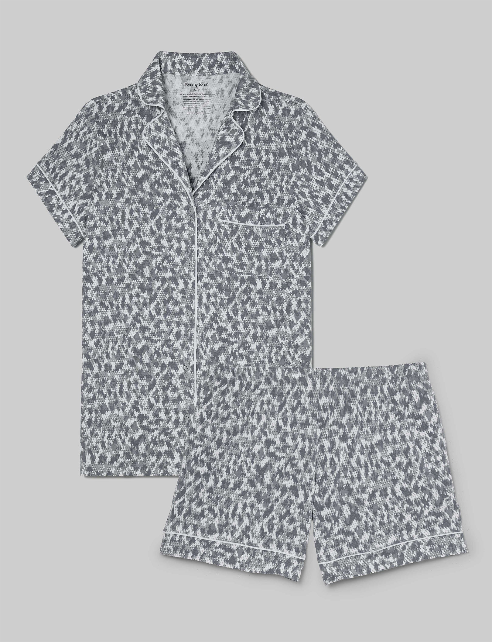 Women's Downtime Pajama Top & Short Set - Image 15