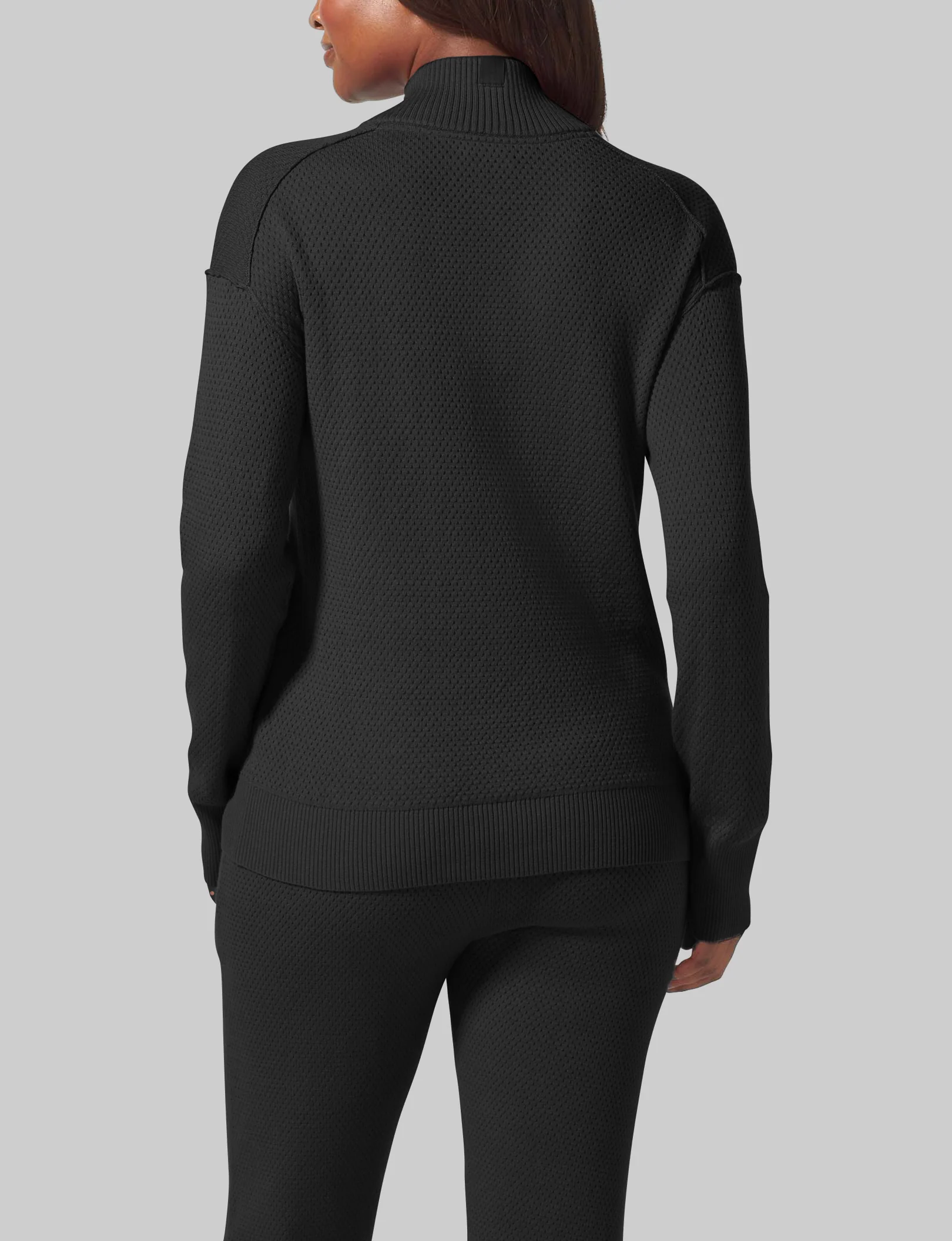 Women's Sweater Lounge Henley - Image 3